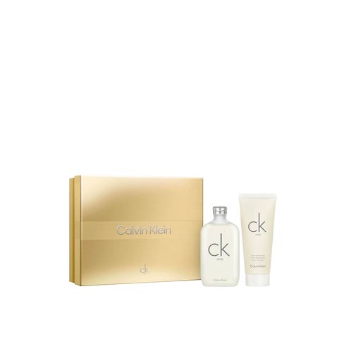 Kit Calvin Klein CK One Unissex - Eau de Toilette 200ml + Body Lotion 200ml