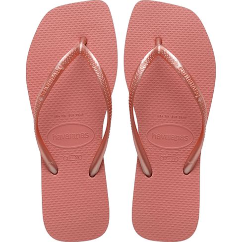 Chinelo Havaianas Slim Square Canyon Clay 35/36