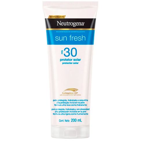 Protetor Solar Corporal Neutrogena Sun Fresh FPS 30 200ml