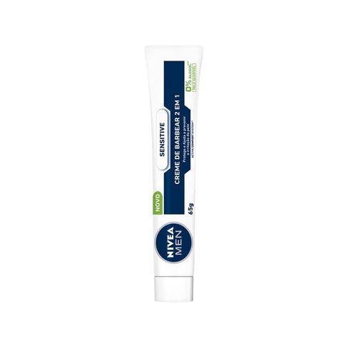 Creme De Barbear Nivea Men Sensitive 2 em 1 65g