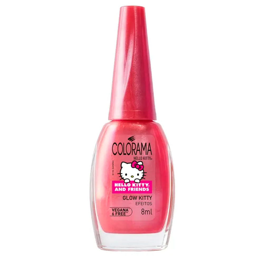 Esmalte Colorama Hello Kitty And Friends Glow Kitty 8ml