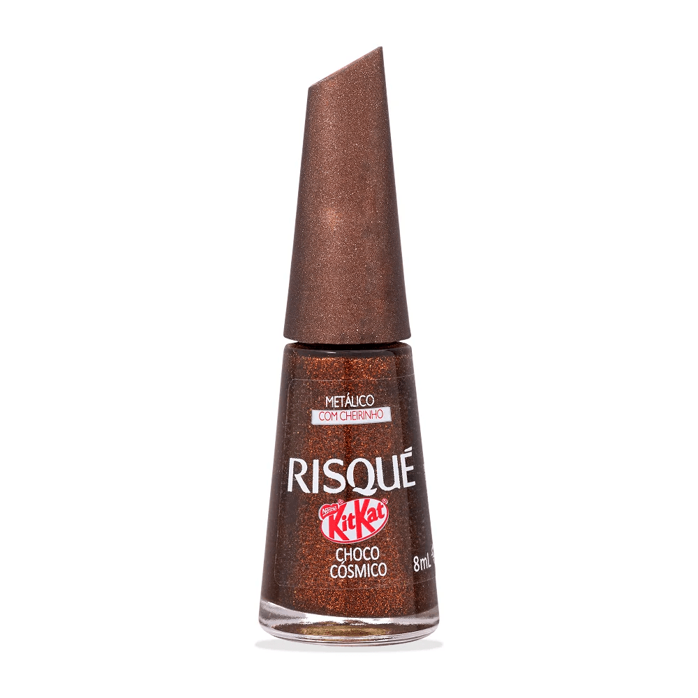Esmalte Risque & Kitkat Choco Cósmico 8ml